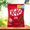 Socola KitKat Milk Chocolate 11 Mini Bars Share Pack 154g